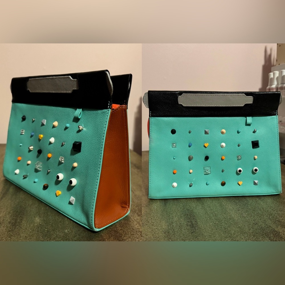 Min & Mon studded Vali bag.